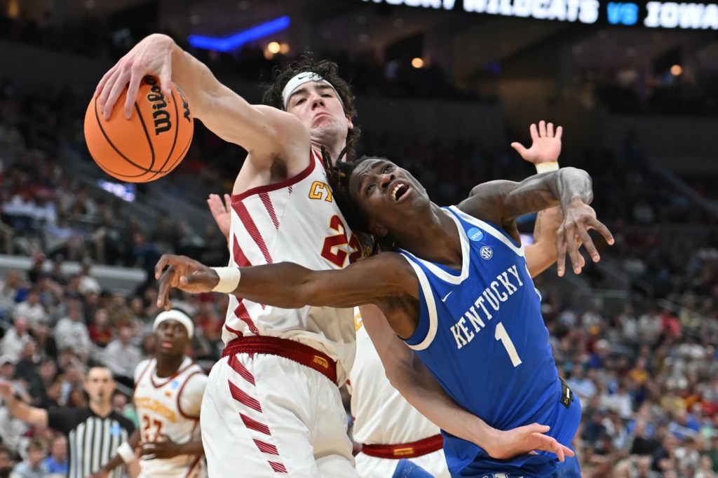 No. 2 seed Iowa State turns up the defense, shuts down No. 7 Kentucky in 82-63 NCAA tourney&nbsp;victory