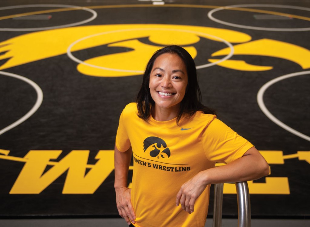 Iowa women’s wrestling coach Clarissa Chun receives contract extension through 2031