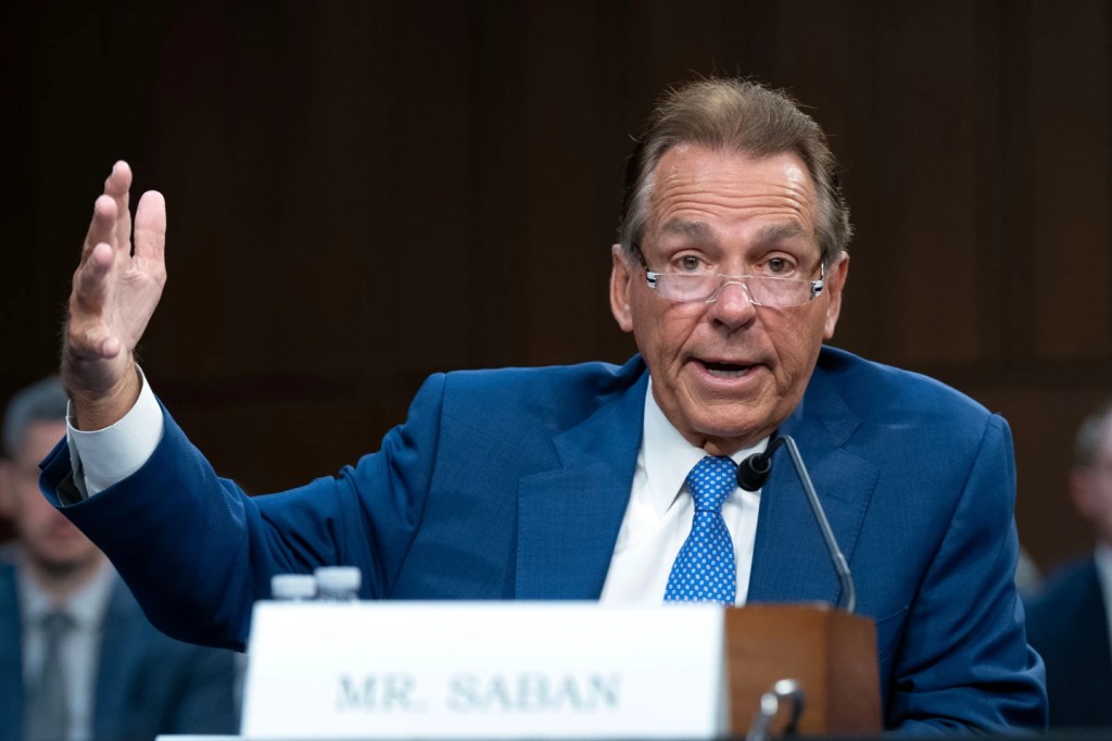 Legislation overhauling college sports faces a major test in the Senate