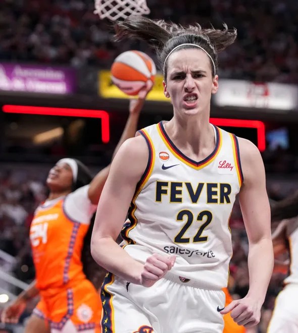 Caitlin Clark scores 27 and the Fever set a franchise scoring record in a 123-88 win over the&nbsp;Sun