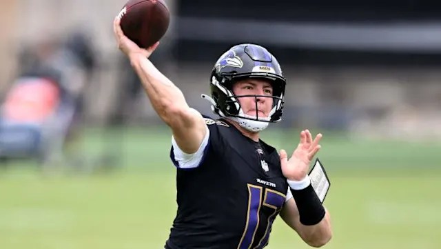 Baltimore Ravens waive rookie quarterback Diego Pavia before training camp begins