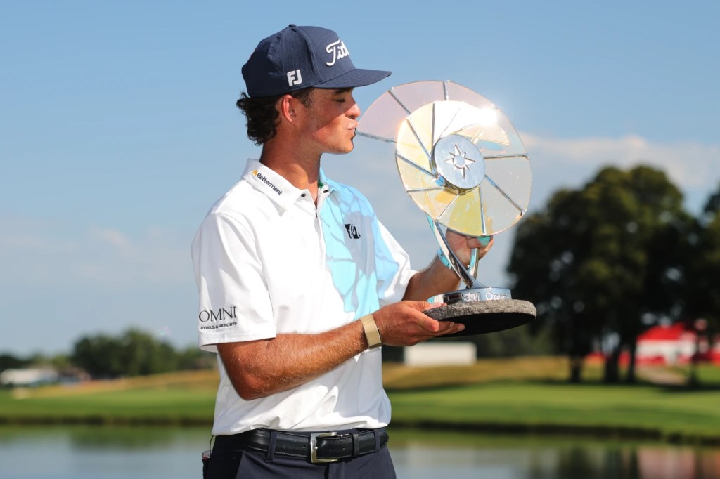 Jackson Koivun wins the 3M Open in his 3rd pro start, holding off Scottie Scheffler by 3 strokes