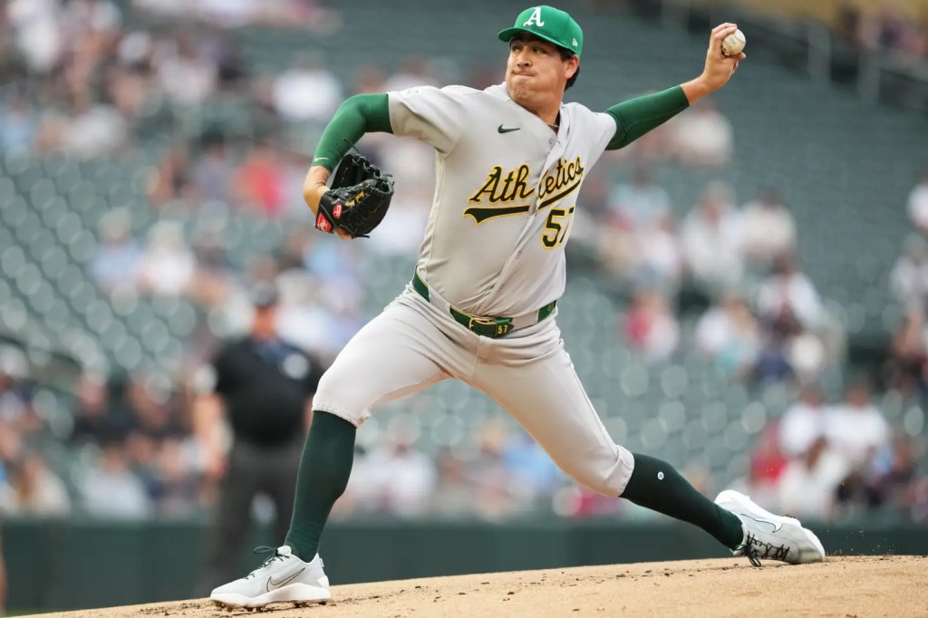 Lopez allows 1 hit in 5 innings as A’s beat Twins 2-0