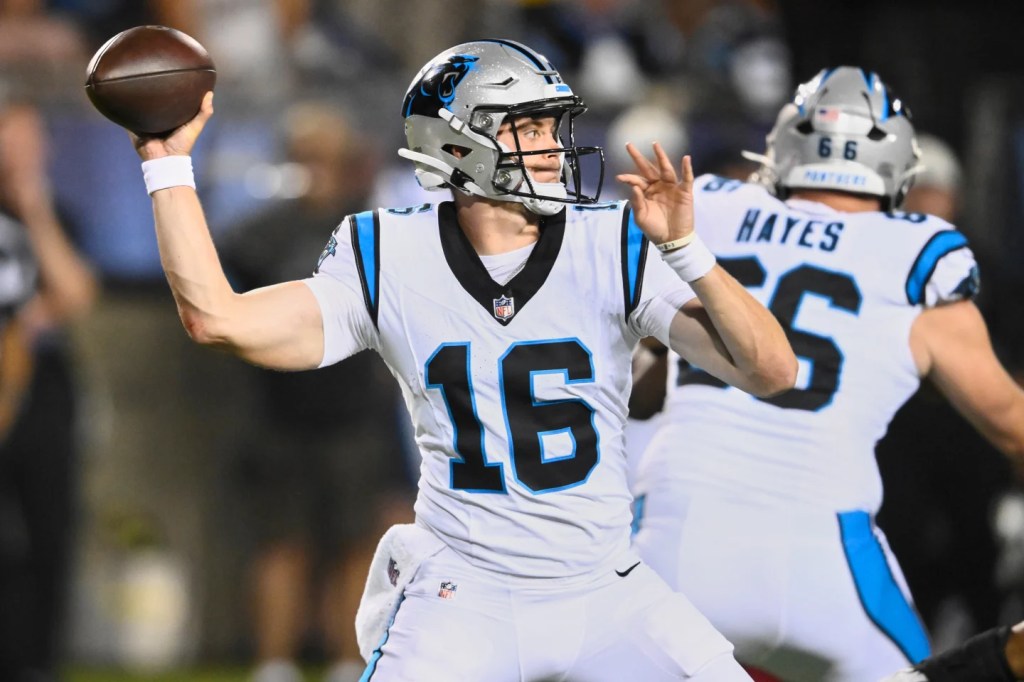 Undrafted rookie quarterback Haynes King leads Panthers to 33-30 comeback win over Cardinals in Hall of Fame&nbsp;Game