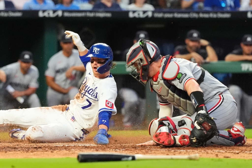 Bobby Witt Jr. returns from back injury and leads Royals to 8-2 win over Twins